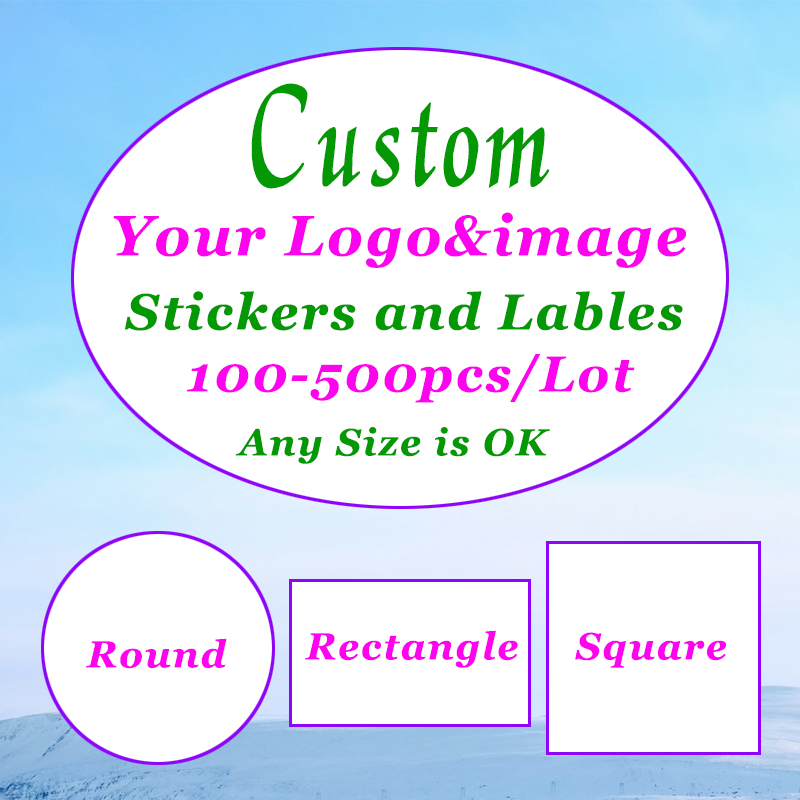 Label Maker - 500-100 Uds pegatinas personalizadas etiquetas de