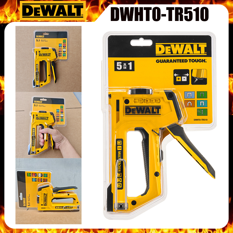 Stapler Heavy Duty - DeWALT DWHT0-TR510 Engrapadora y Clavadora Multifunción
