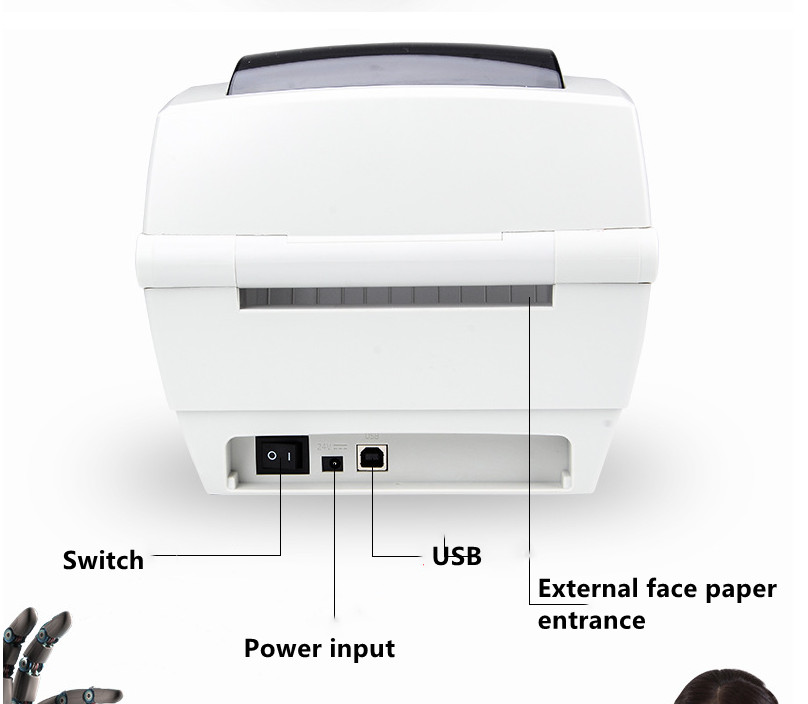Impresora térmica de etiquetas - Label Printer reseña y precio
