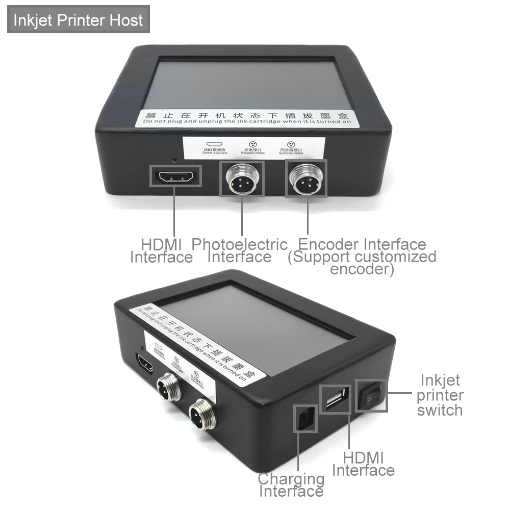 Impresora de inyección de tint - Barcode Printer reseña y precio