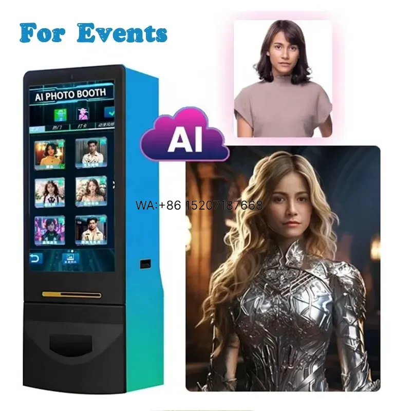Cabina de Fotos con IA Wmwmnu, - Photo Printer reseña y precio