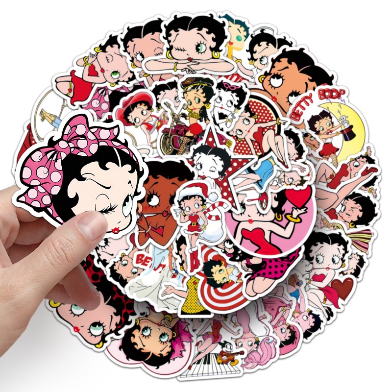 Betty Boop 50 pegatinas de alt - Printer Paper reseña y precio