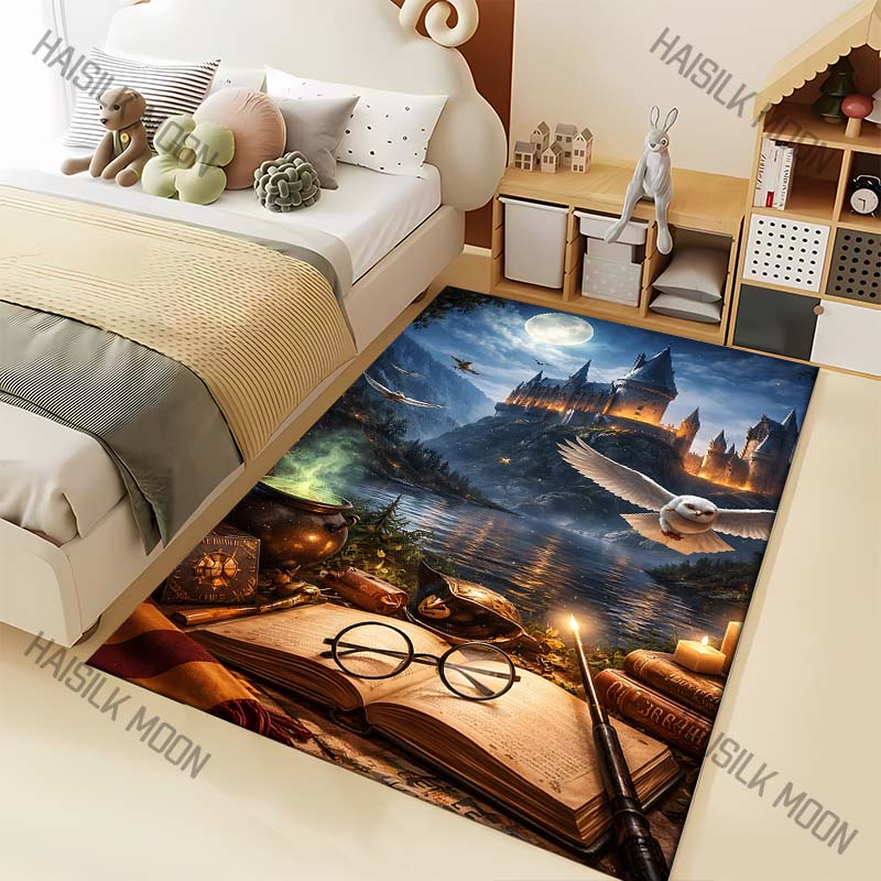 Alfombra con estampado de búho - Commercial Book Printing Machines reseña y precio