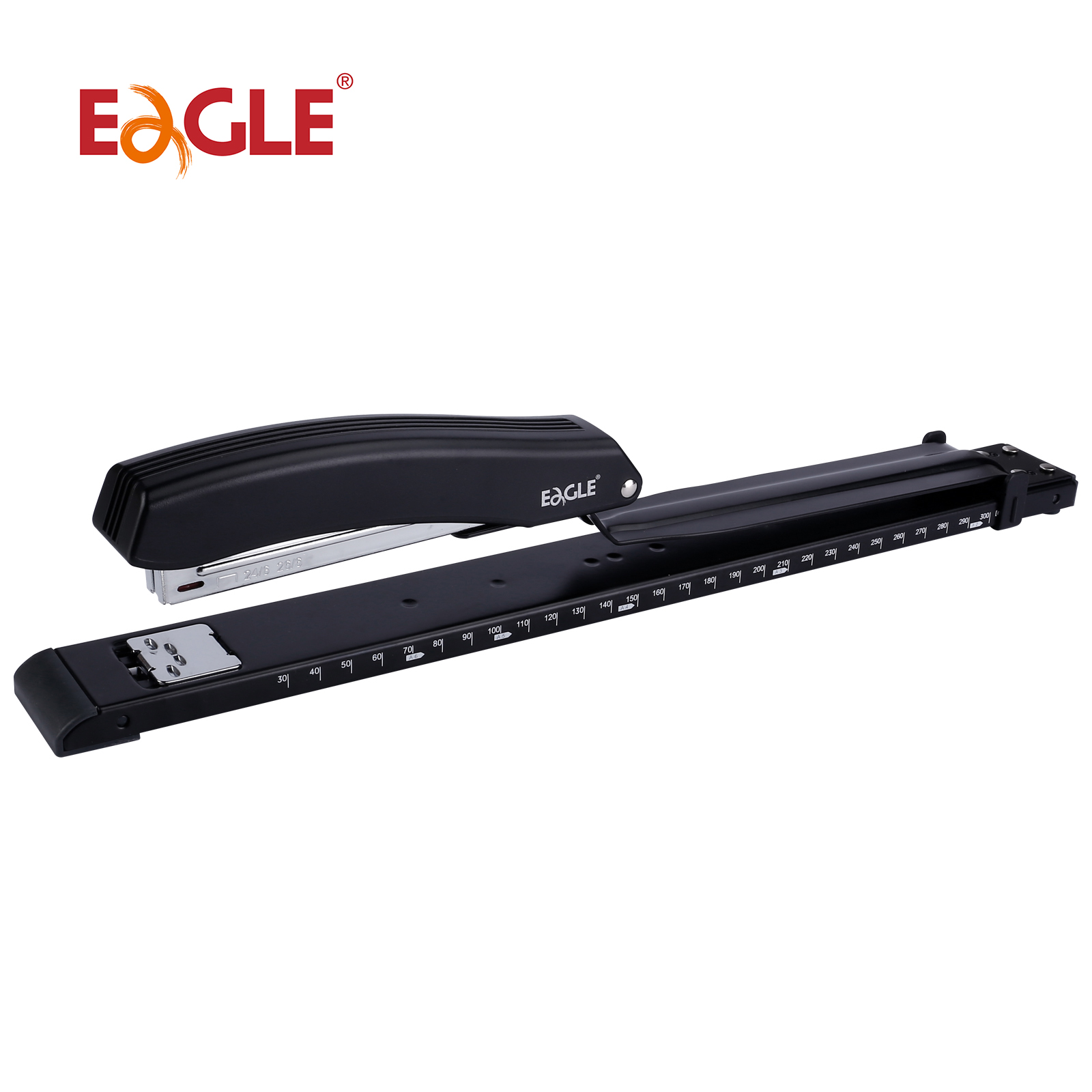 Grapadora Eagle LONG-ARM con r - Stapler Heavy Duty reseña y precio