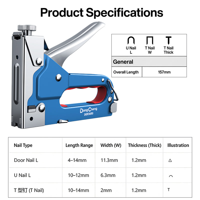 Pistola de Clavos 3 en 1 de Ac - Stapler Heavy Duty reseña y precio